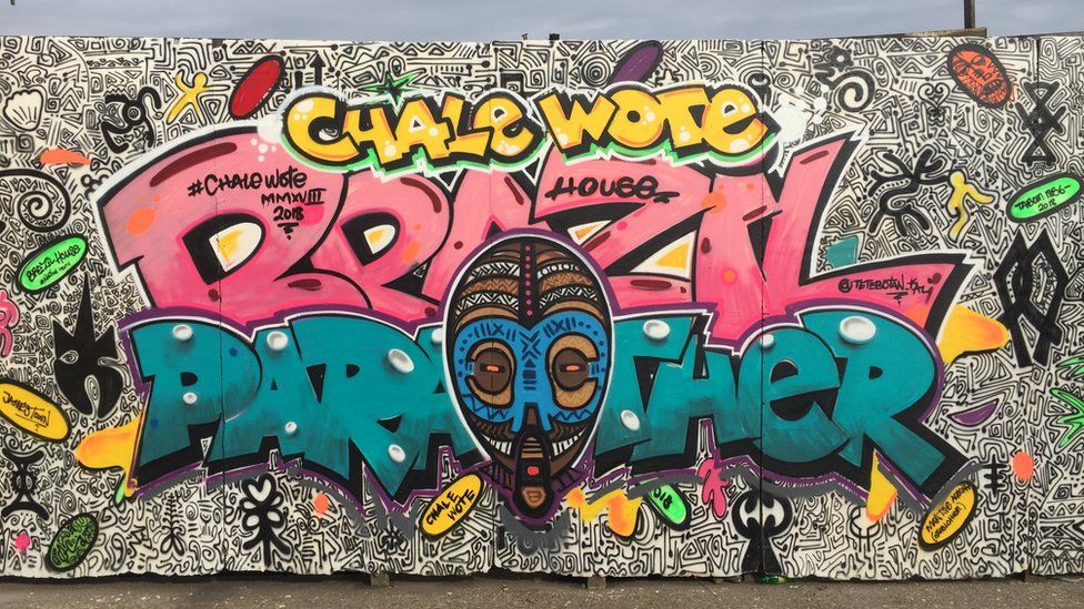 Chale Wote street art festival Accra