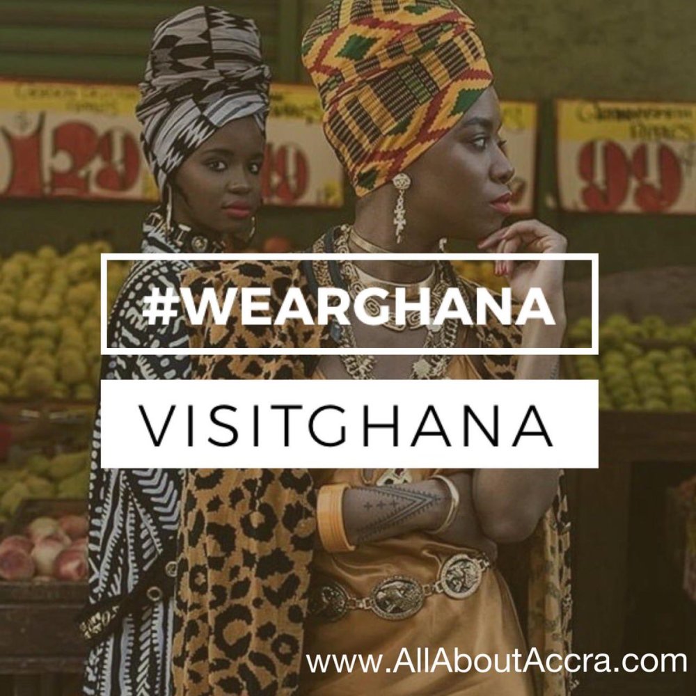 WearGhana as you SeeGhana, EatGhana, and FeelGhana, not only when you VisitGhana. Ghana Fashion is key to Ghana's economy and you can support Ghana by wearing Ghana. It is the Year of Return Ghana2019 #VisitGhana #WearGhana #SeeGhana #EatGhana